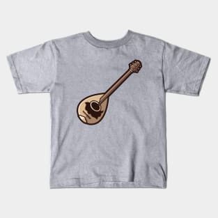 Greek Bouzouki Kids T-Shirt